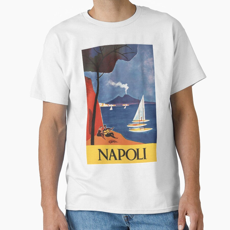 Napoli,Naples, Italy Vintage Travel Poster by vintagevivian