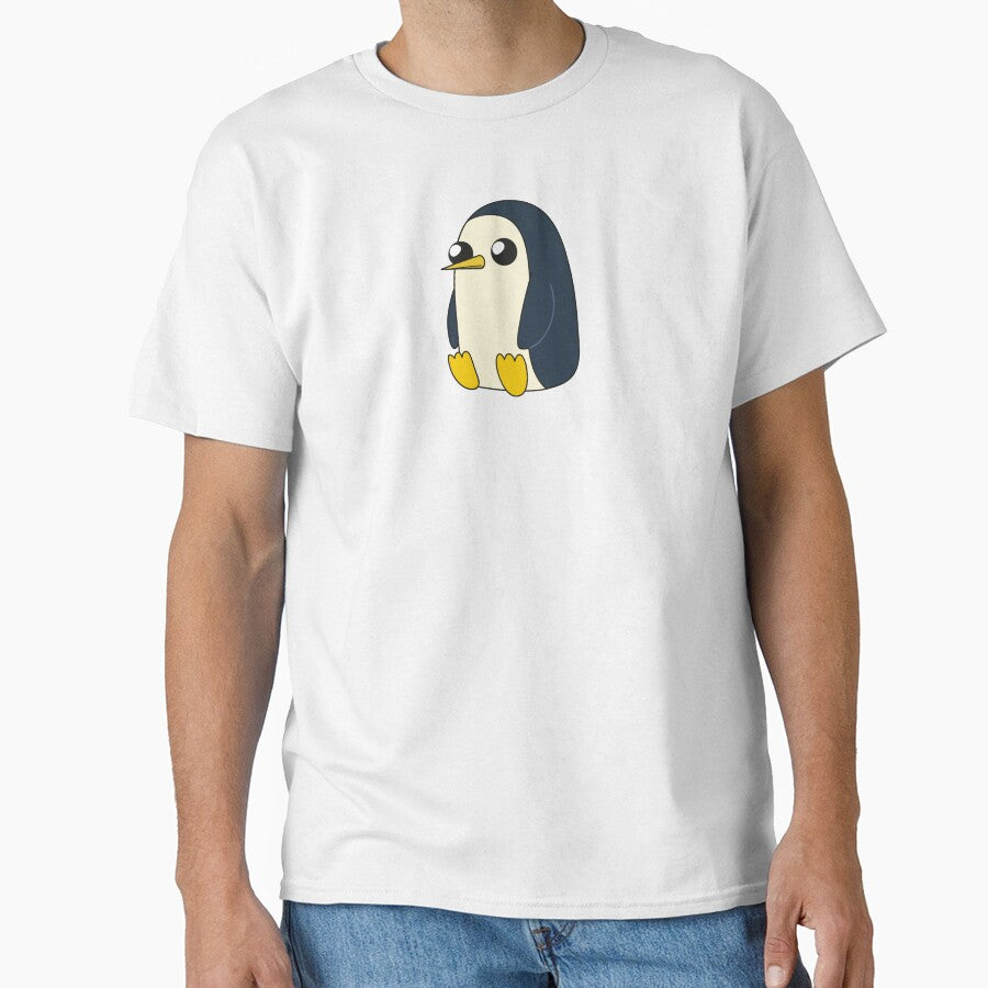 AdventureTime™ – Gunter sitting and looking stoic but cute by MEME-MERCH-com