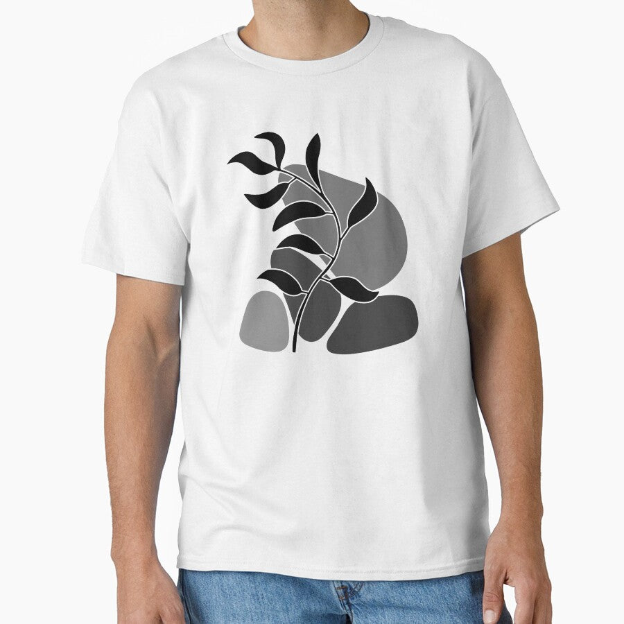 Whimsical Nature Black Boho by Sartoris Art