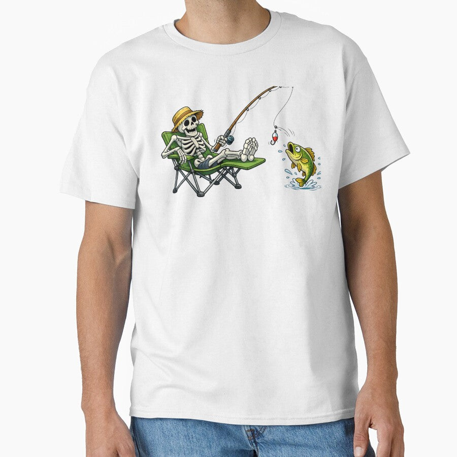 Skeleton Lazy Fisher by GeaSupplyStudio