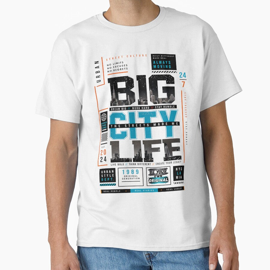 Big City Life Street Culture Urban Style Original Generation by KLERIKSTORE