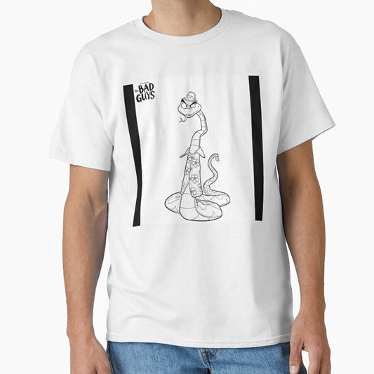 Copy of “The Bad Guys Cartoon Coloring Page – Funny Animal Gang Illustration -Snake by EssentialsWear