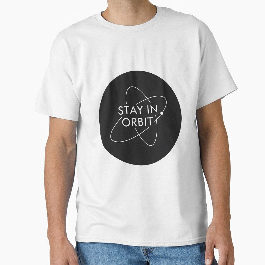 Stay in Orbit – Space Motivation Minimalist Design | Focus & Discipline Galaxy Quote by Altair_