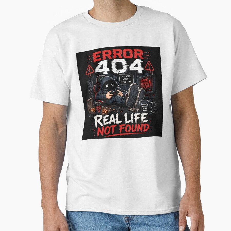 Error 404 Real life not found by Pecata