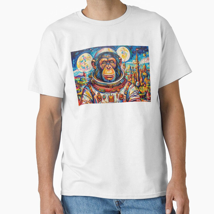 STEAMPUNK ASTRONAUT-CHIMPANZEE by truthtopower