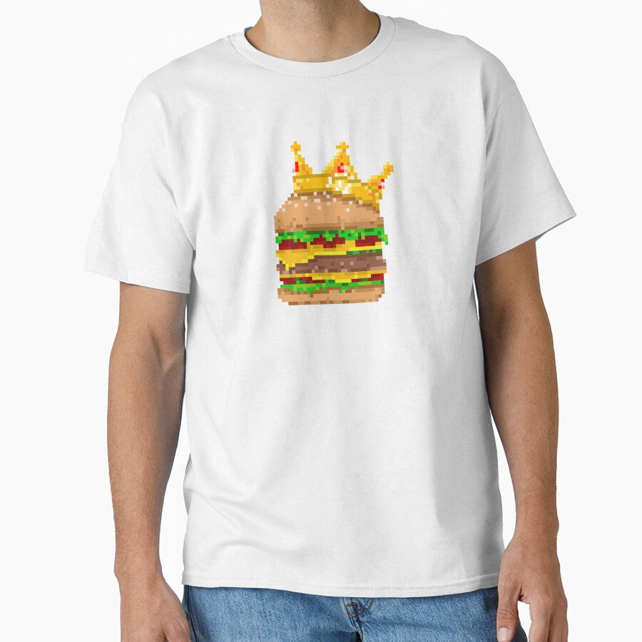Pixel King of Burger by Si Pakne