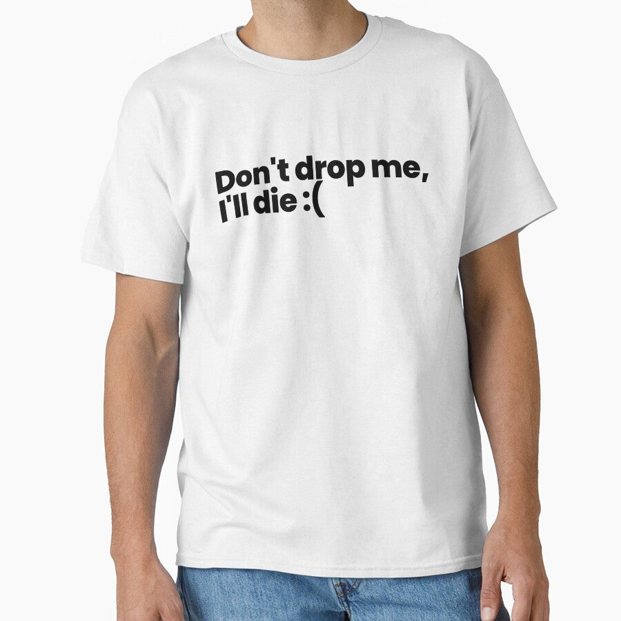 Don't Drop Me - Dark Humor Onesie Gift for New Parents by aargeneralstore