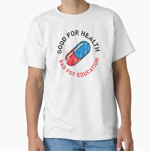 Akira Good For Health Bad For Education - worn version by The Common Tee