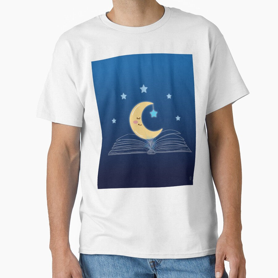 Dreamy Moon Book – Cozy Reading Aesthetic by lunadesignsmoon