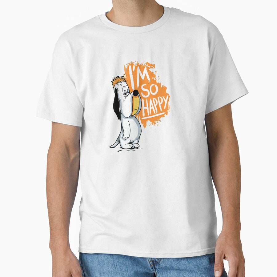 Sarcastic Sad Dog I'm So Happy by henryavincnt