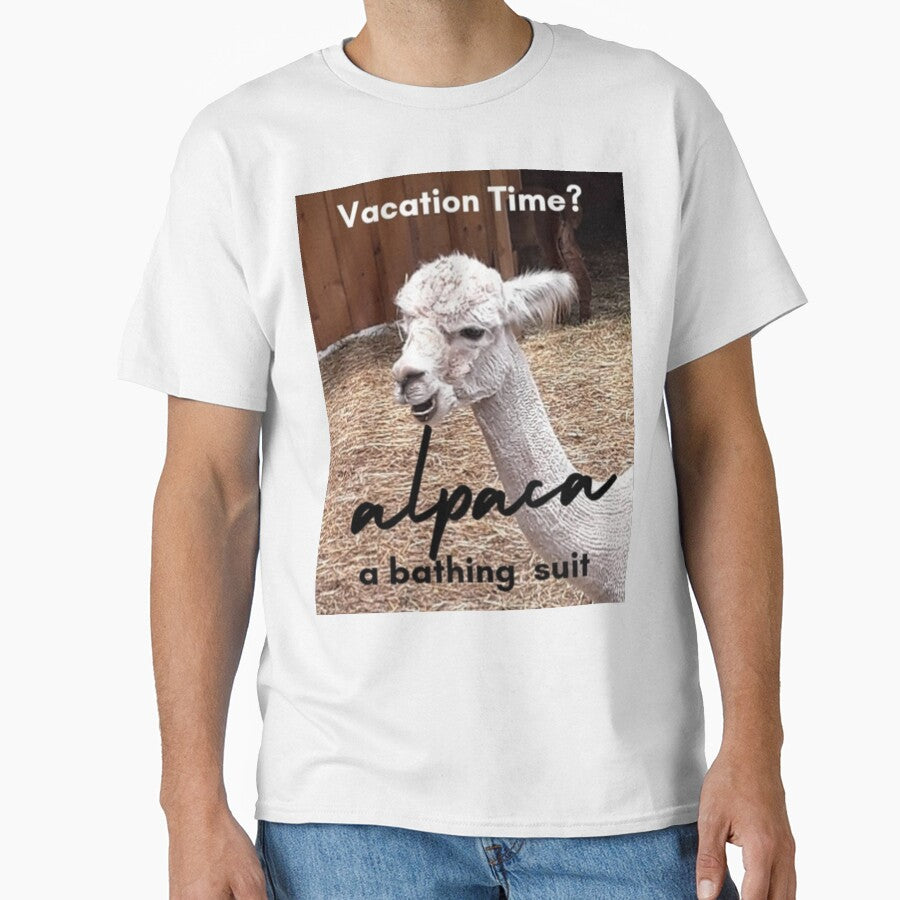 Vacation Alpaca Pun by IvaRenee