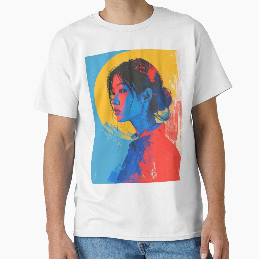 Abstract Colorful Female Portrait Pop Style by BetweenForms
