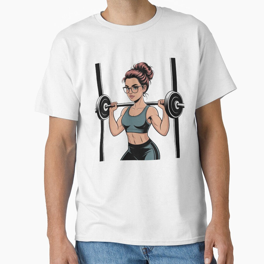 Strong Female Gym Graphic by QuiteOrbit