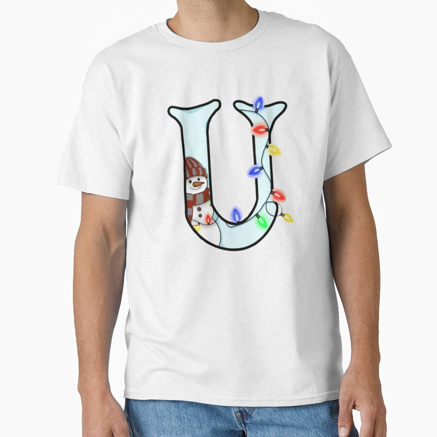 Holiday themed letter U by Artistkhg