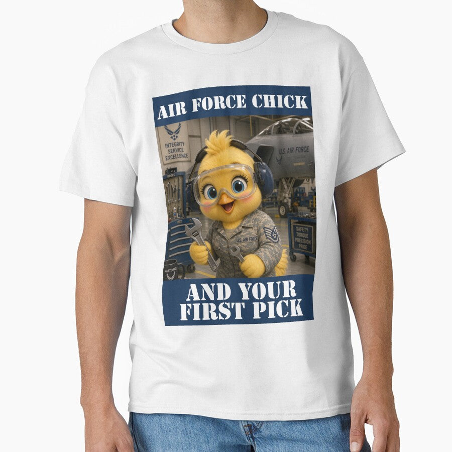 Air Force Chick and Your FIrst Pick by MyBottomShelf