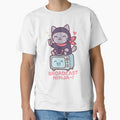 Broadcast Ninja Cute Cat Gamer by Decaf404