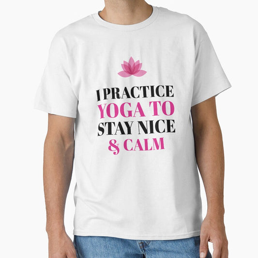 Yoga Lover Shirt – Yoga To Stay Calm by GenesixDesign