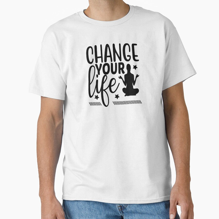 Yoga Quote Change Your Life Motivational Saying by SoccaTamam