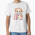 Kawaii Puppy Travel Adventure - Cute Pastel Dog with Suitcase. by Lylysun