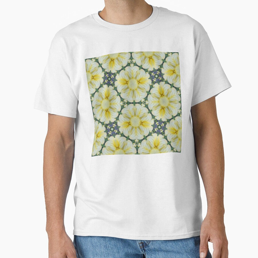 Dazzling Light Yellow Daylily Design by Stabrowska Designs