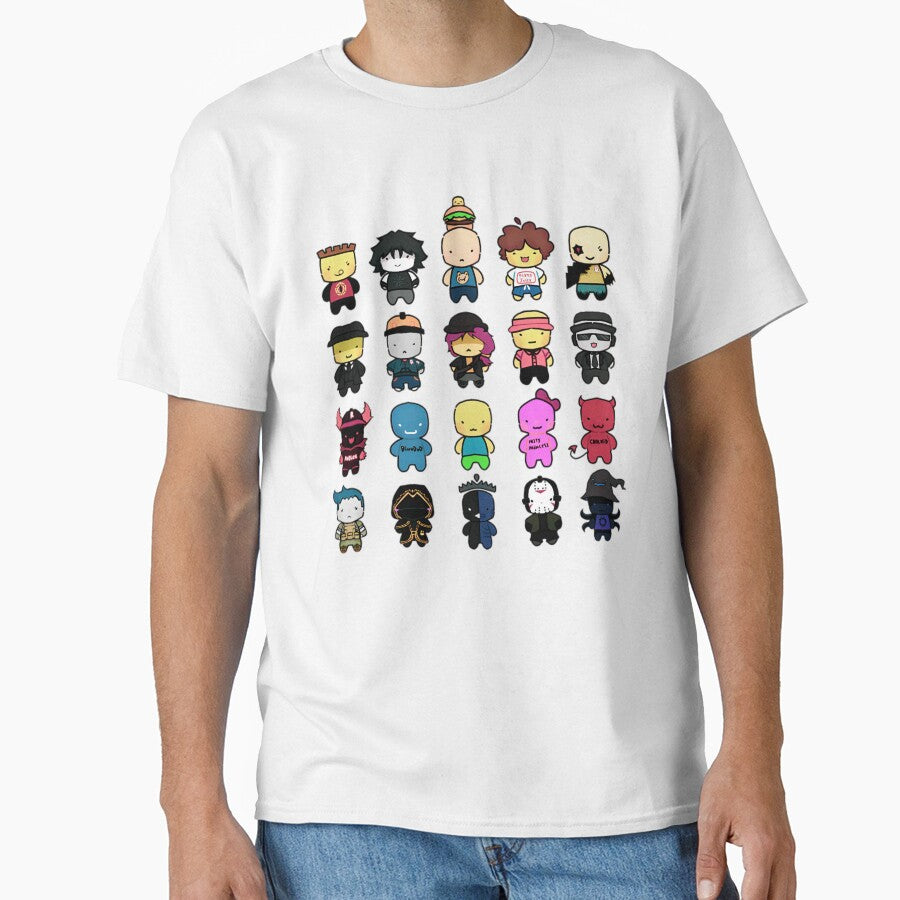 Forsaken Characters by johnfitz-tee