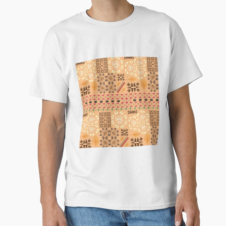 Boho Classic Faux Tribal Pattern by MclaughlinGifts