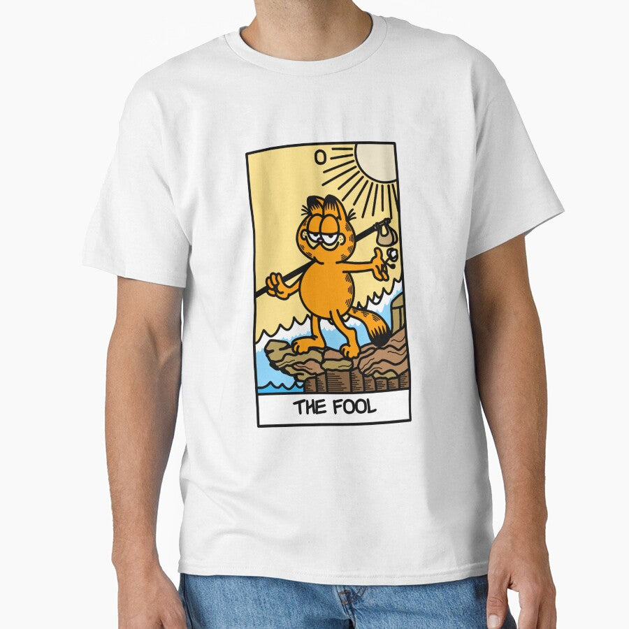 the fool tarot card but it's garfield by jxliahx