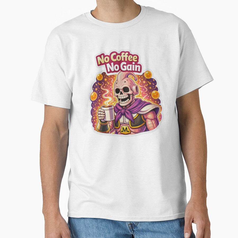 Anime Pink Warrior Skeleton Coffee Sticker by MiteiArt
