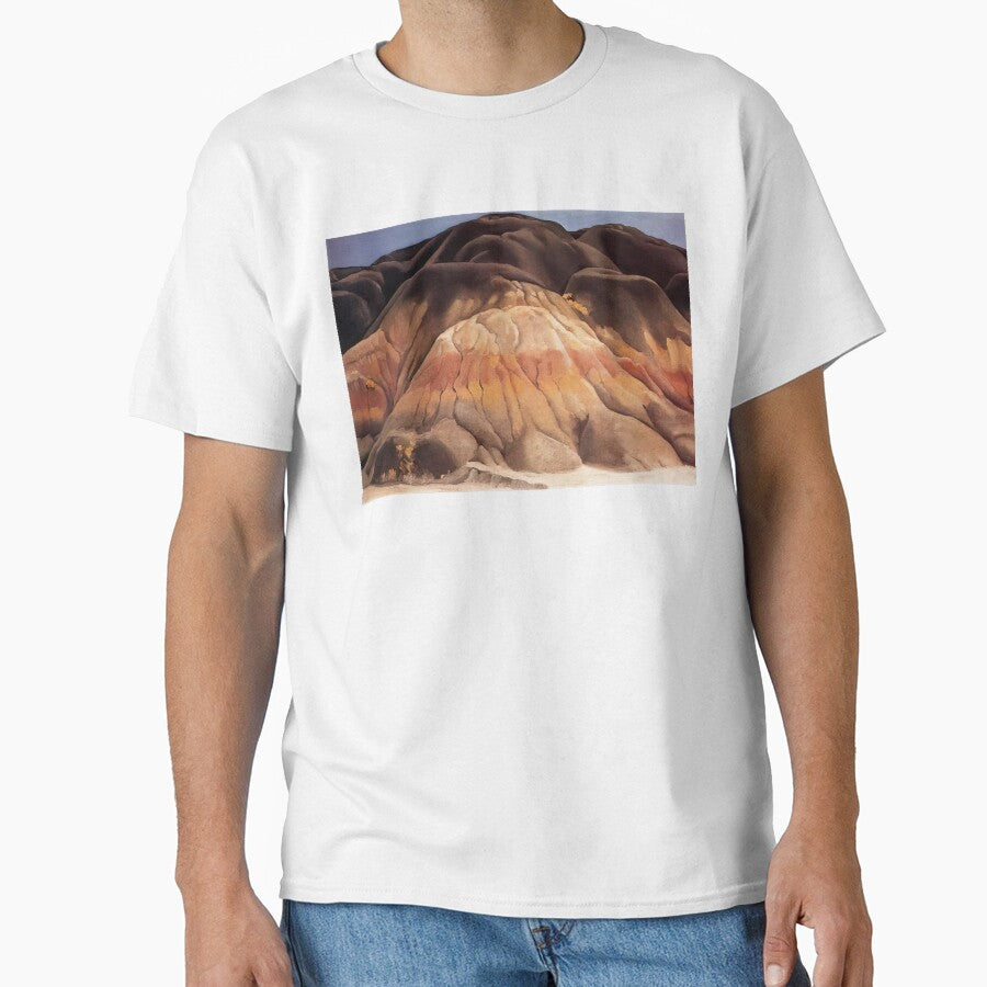 Grey Hills By Georgia O'keeffe by LOIKAMT