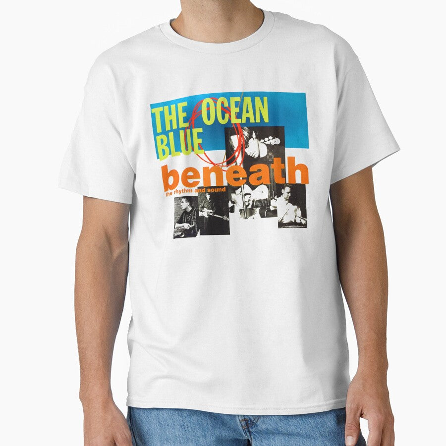 The Ocean Blue, Beneath The Rhythm and Sound, vintage by ElasticaShirts