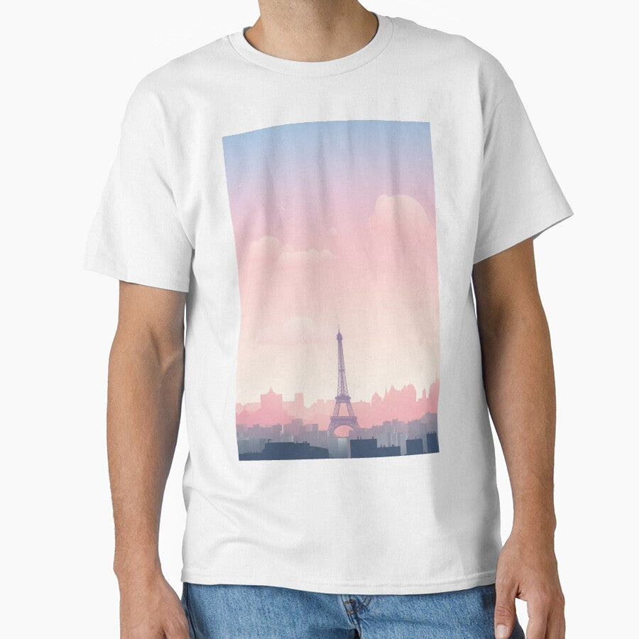 Paris minimalist skyline by CreatifStudios