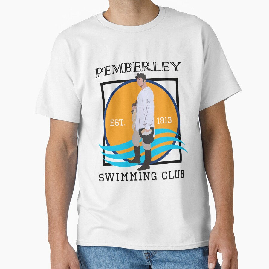Pemberley Swimming Club Est. 1813 - Pride and Prejudice BLACK by laracxxx