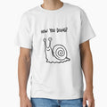 Friendly Snail Doodle - How you doing? by PickledjoArt
