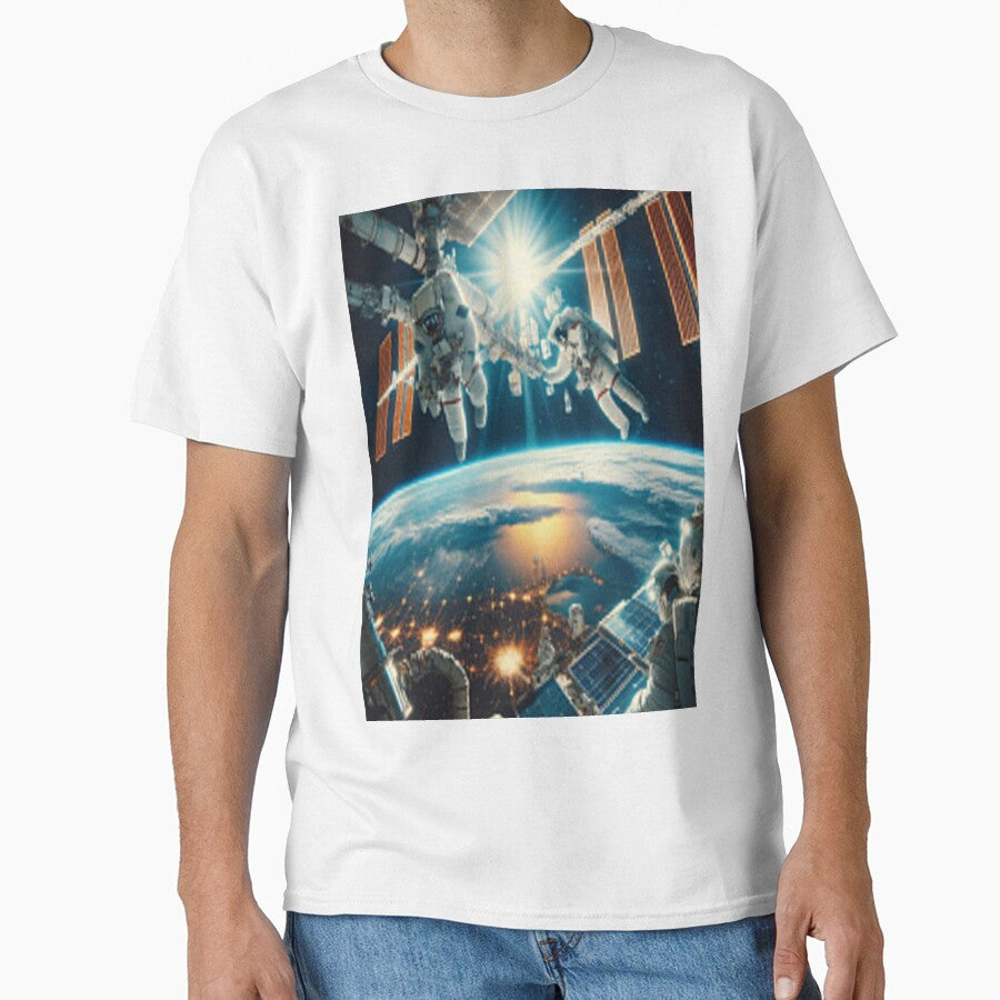ISS Astronauts Space Walking by MajesticPx