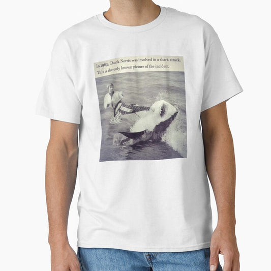 Chuck Norris Shark Attack Funny by ThatMemeDude