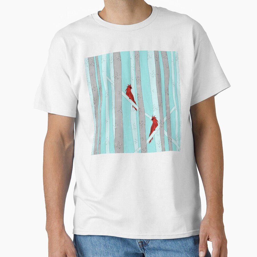 Holiday Forest Cardinals Design by oursunnycdays