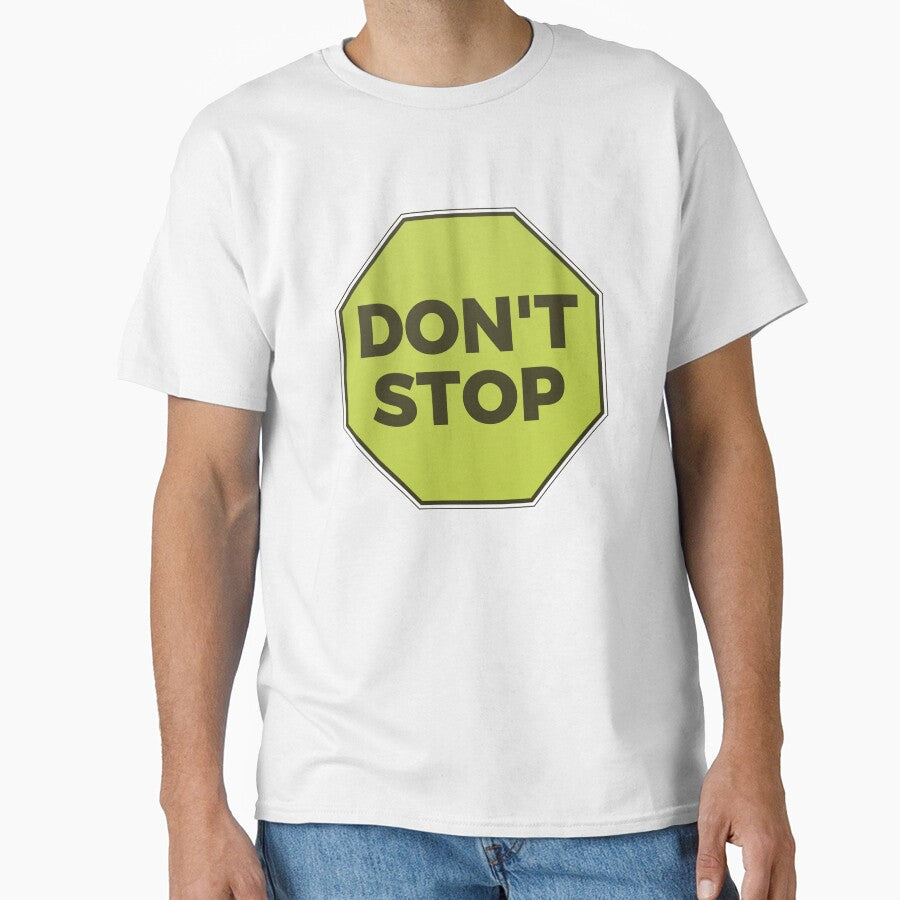 Don't Stop Motivational Quote Typography by JaaGo PopLab