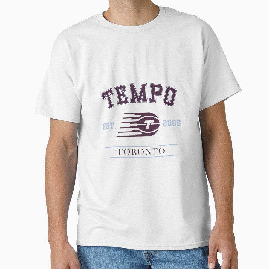 Toronto Tempo WNBA Vintage Varsity Style Logo by coffeepolicy
