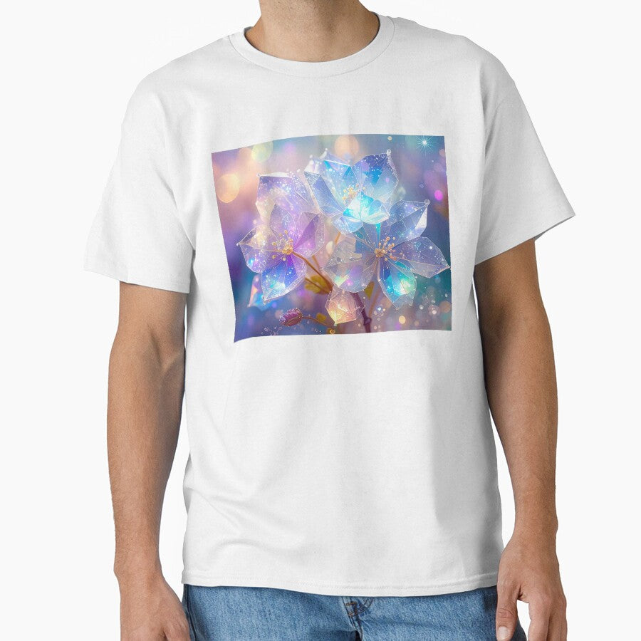 Iridescent Crystal Flower Dream Design by BetweenForms