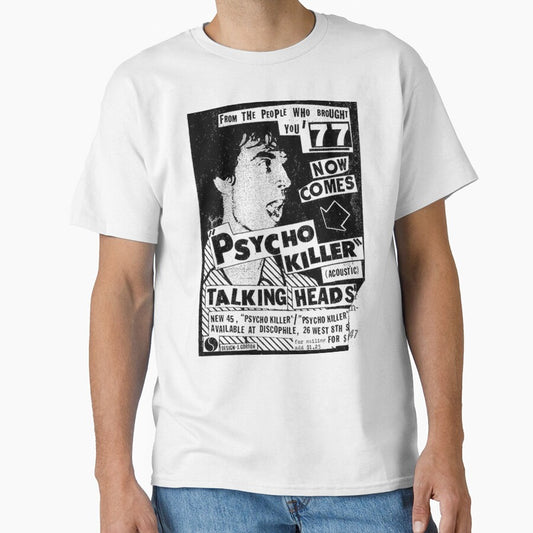 Psycho Killer _ Post Punk Vintage Design by EltaSteub