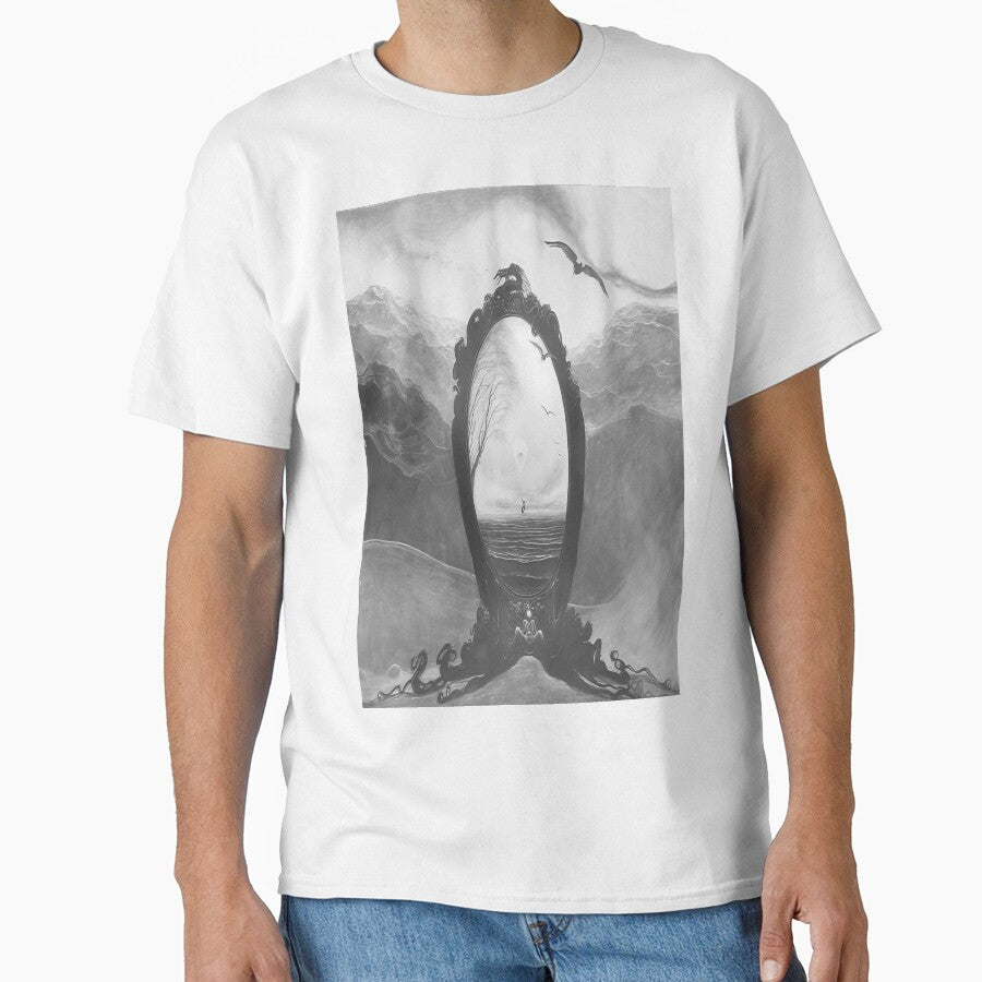 Untitled The Mirror By Zdzislaw Beksinski by IUFUSYU