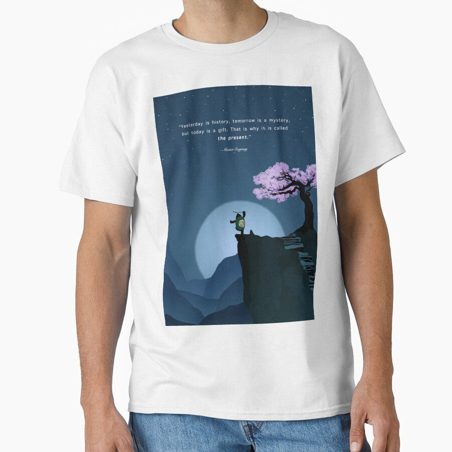 Master Oogway Quote, Kung Fu Panda Minimalist Design by CultureCutPrints