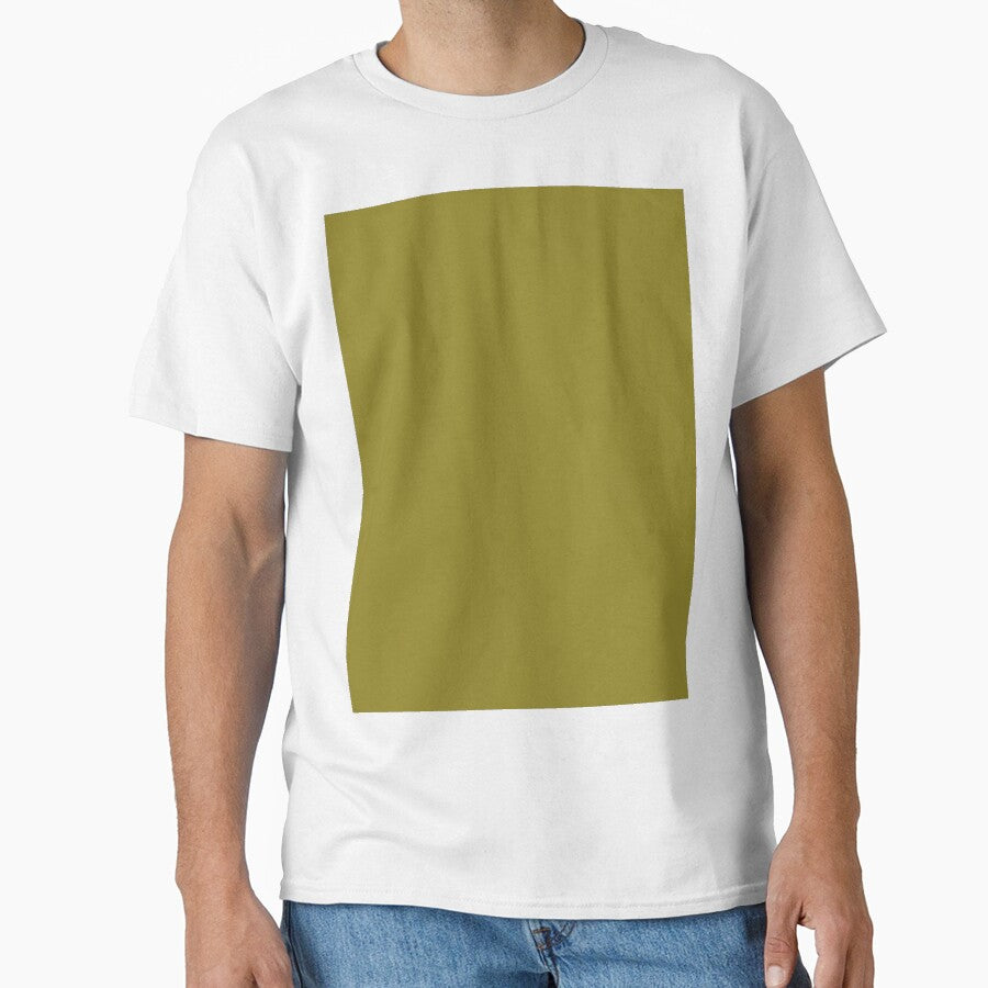 Retro 70s Moss Green solid color by Dana Du