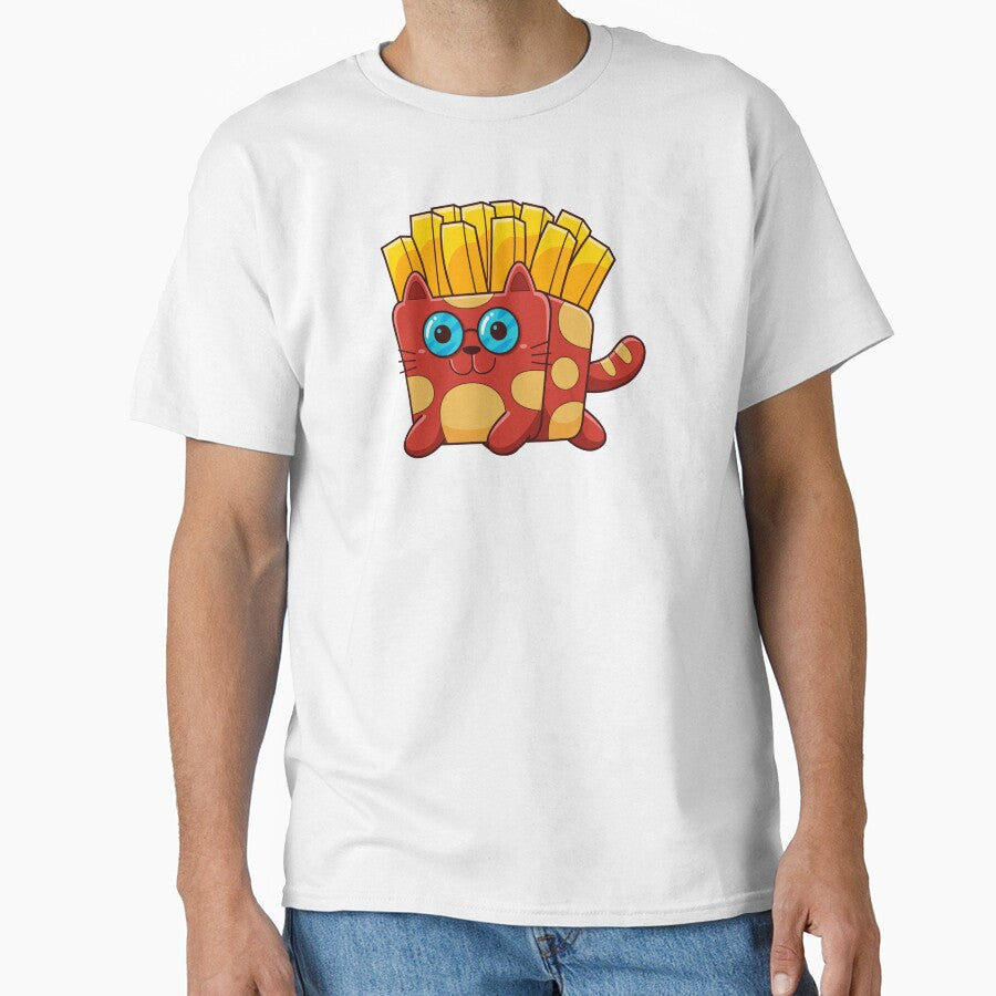 Cute Cat Kawaii Fries by PosterpartyCo