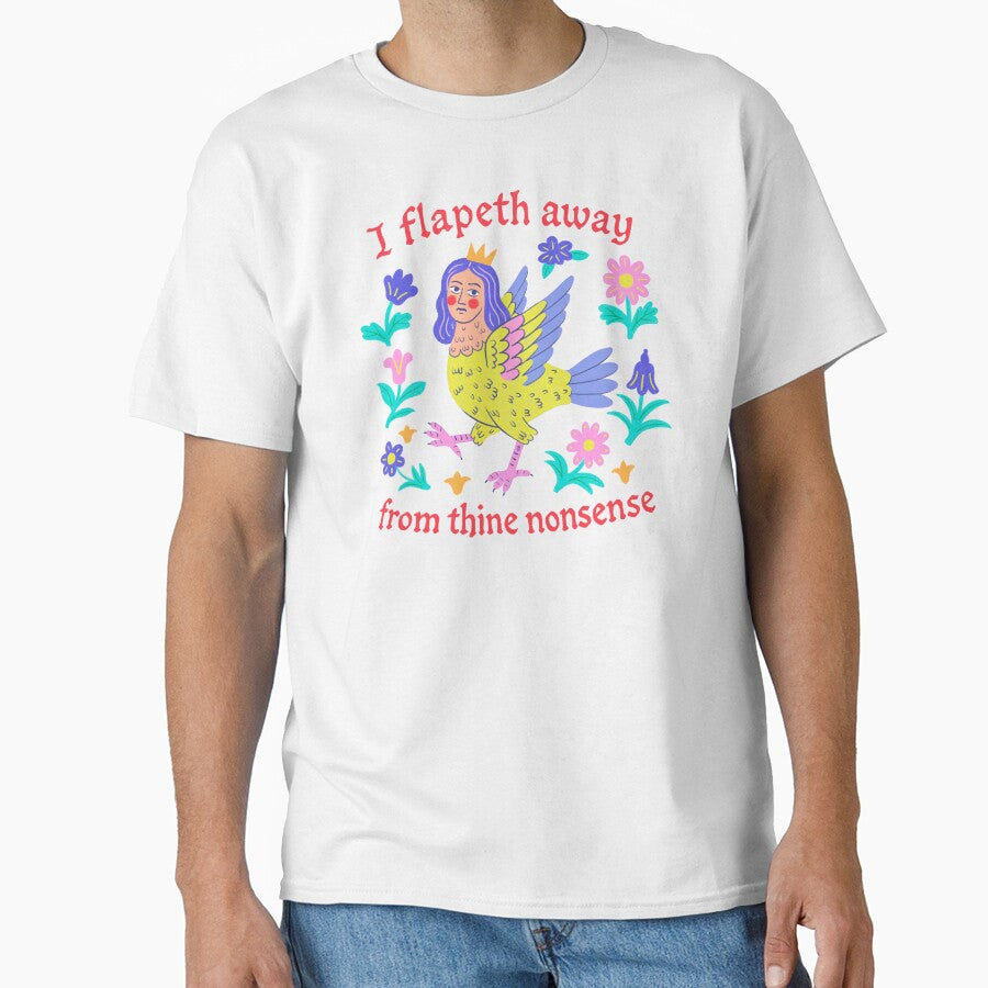 I Flapeth Away From Thine Nonsense by Itouchedabee