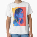 Vibrant Pop Art Woman Side Profile by BetweenForms