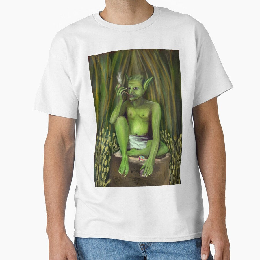 Goblin smoking a pipe by Christineworld