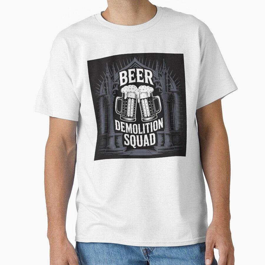 Gothic Dark Fantasy Beer Mugs with Overflowing Foam by Bloomkept