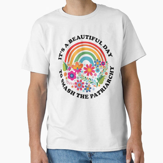 Its A Beautiful Day To Smash The Patriarchy Feminist Quote by stickersworld31