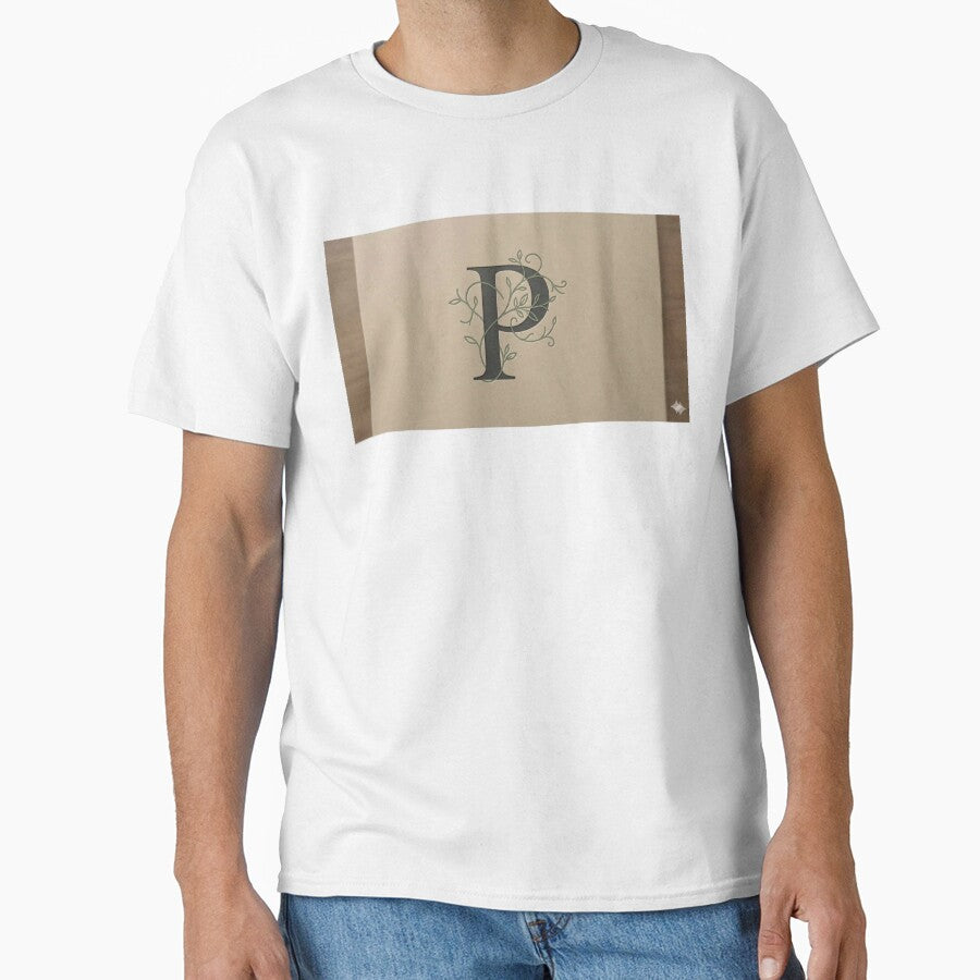 Neo minimalism - Alphabet P by TinyOrbitsDesign